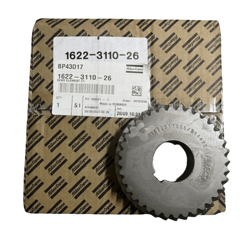 1622311026 Gear de acionamento para o compressor de ar da ATLAS COPCO