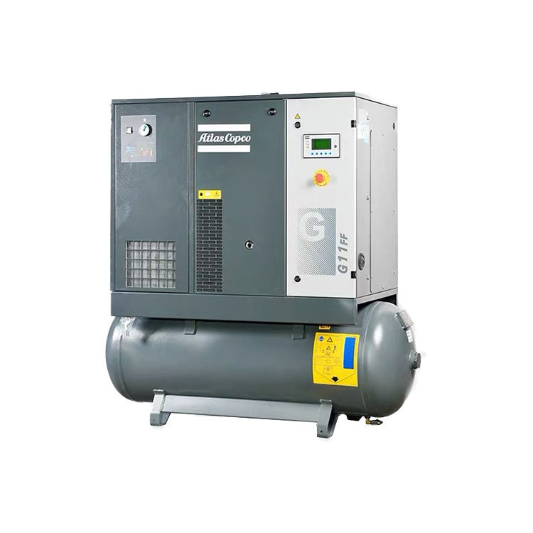 Fornecedores de compressor de parafuso de ar da ATLAS Copco com secador de ar com secador de ar