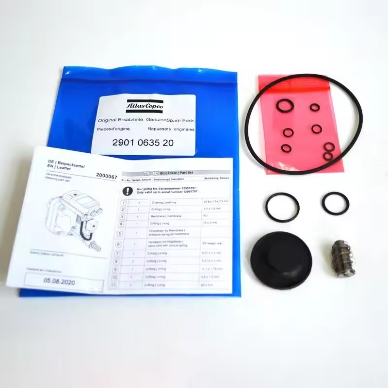 Original 2901063520 ATLAS COPCO EWD330 Kit de manutenção de válvula de válvula solenóide de drenagem eletrônica de drenagem