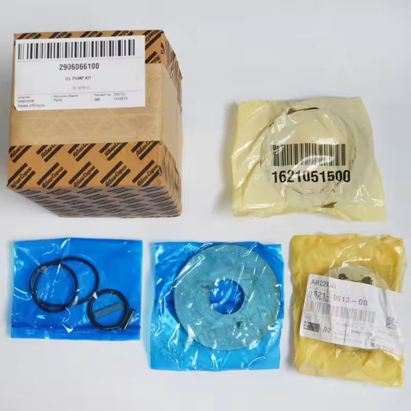 ATLAS COPCO ZR ZT 55-90 KIT DE SERVIÇO DE BOMBA DE BOMBE DE METAL DE METAL PARTE 2906066100