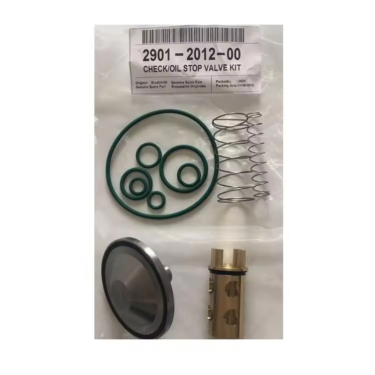 Kits de serviço de válvula de verificação de parada de óleo de alta qualidade para ATLAS COPCO 2901021200