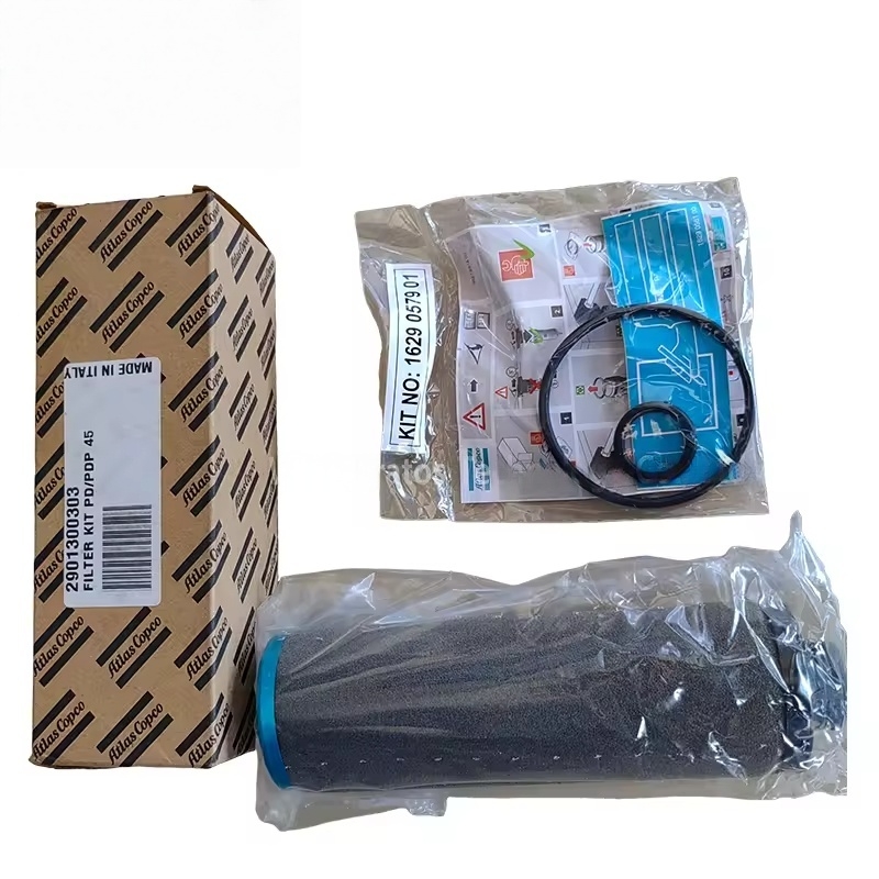 ATLAS COPCO 2901300303 Kit de filtro PDP 45 para compressor de ar Filtração Alta precisão