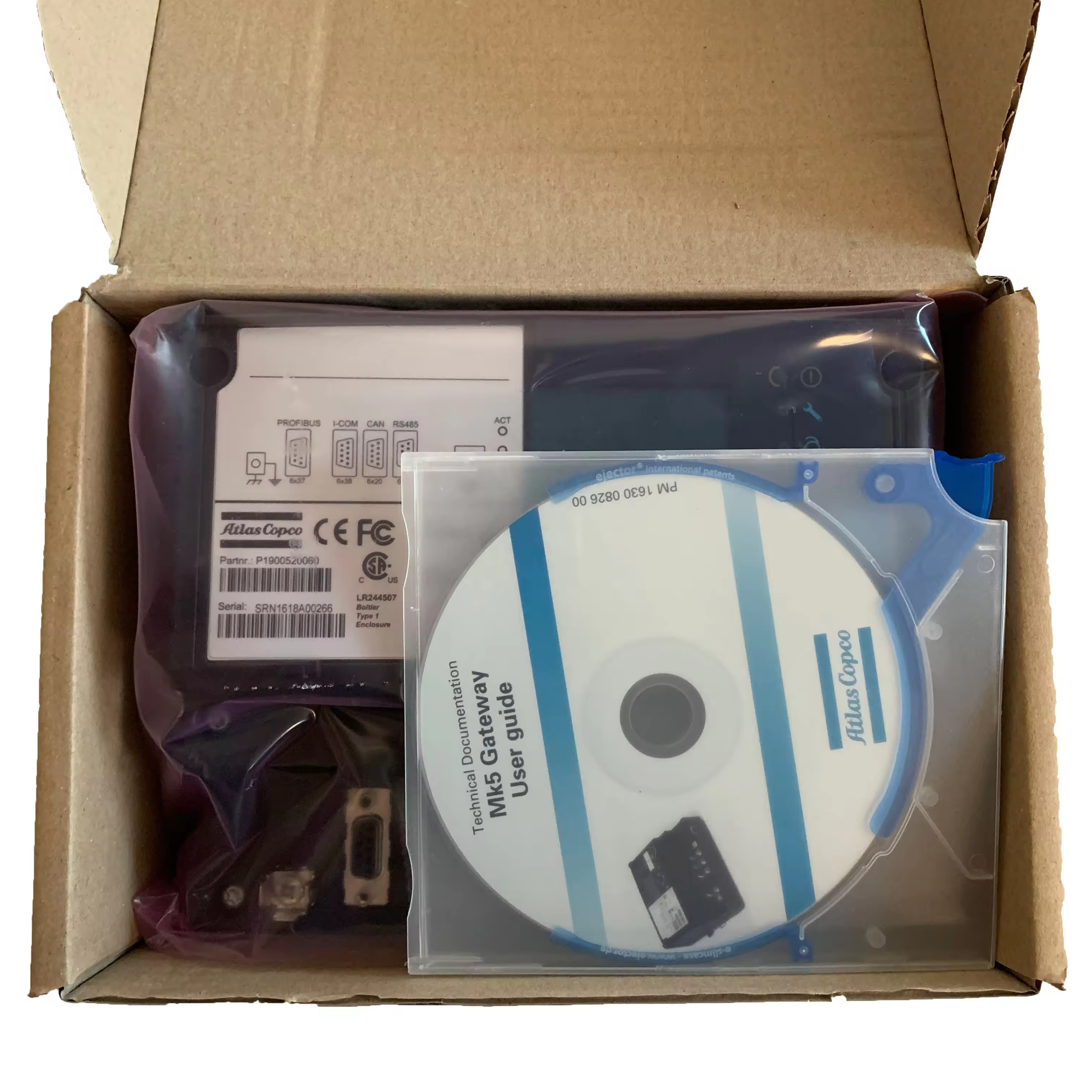 2230006800 ATLAS Air Compressor 1900520060 Módulo de comunicação RS485 Gateway de comunicação por porta serial MK5 Regulador de energia