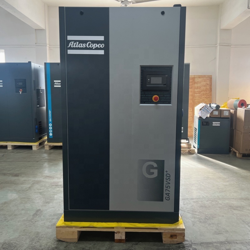 Os compressores de ar com injeção de óleo de 120 HP da Atlas Copco podem funcionar 24 horas por dia, 7 dias por semana em suas instalações?
