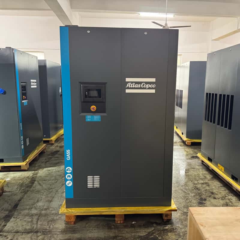 Compressores de ar de parafuso tary Atlas Copco GA26 de 26 Kw