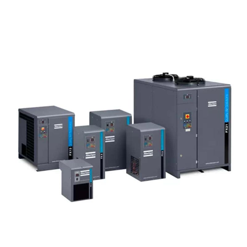 Secador de ar refrigerante Atlas Copco F285 17,1 M3 por minuto Secador de ar comprimido industrial genuíno 16Bar