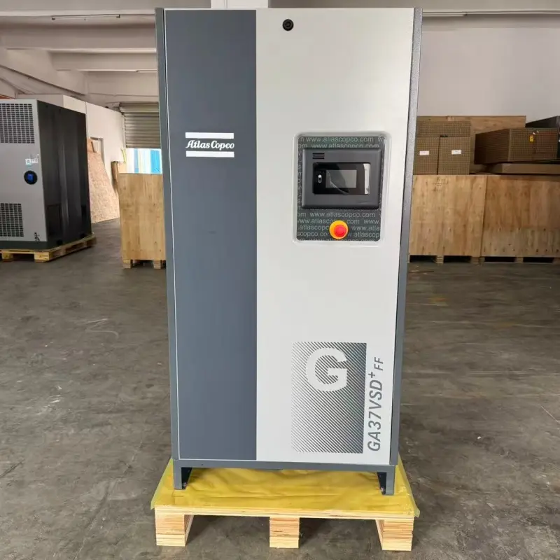 Atlas Copco GA37 VSD+ FF 37kW 50HP Compressor de ar de parafuso com injeção de óleo para indústria