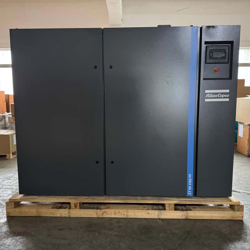 Atlas Copco ZT55 VSD FF | Compressor de ar isento de óleo 55kW para indústria farmacêutica farmacêutica classe 0